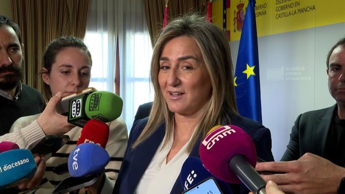 La delegada del Gobierno en Castilla-La Mancha, Milagros Tolón