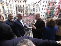 Joseba Asiron, nuevo alcalde de Pamplona al materializarse la moción de censura acordada entre EH Bildu y PSN