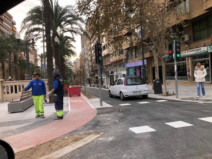 El eje Doctor Gadea-Soto-Marvá reabre por completo al tráfico.