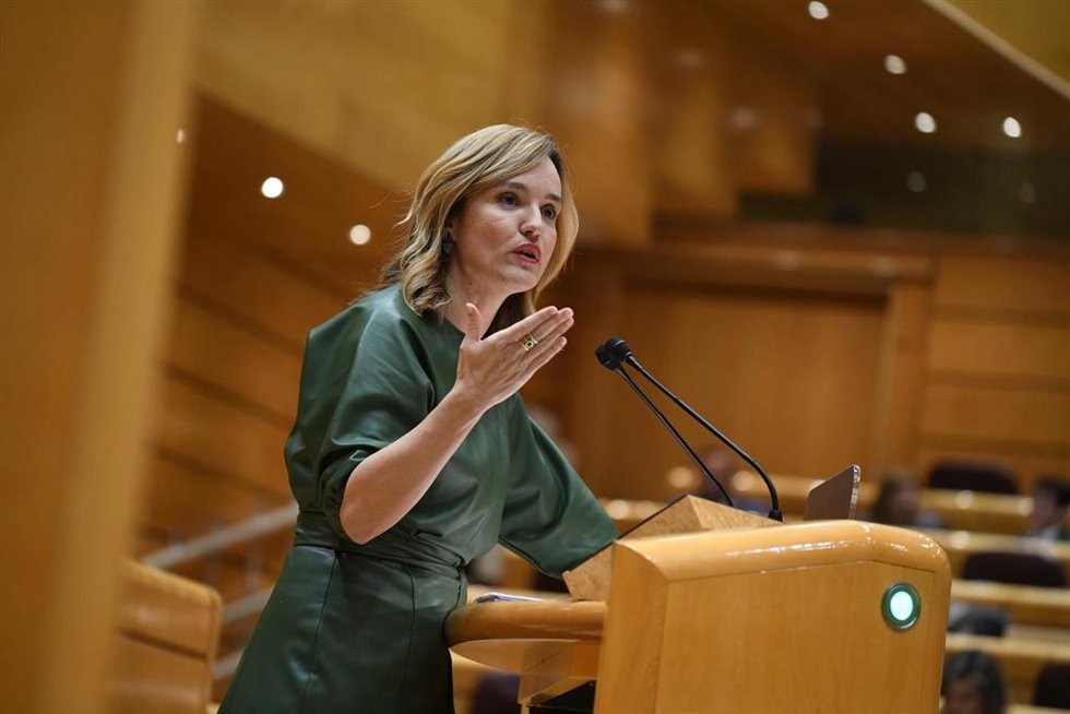 La ministra Portavoz y ministra de Educación, Formación Profesional y Deporte, Pilar Alegría.