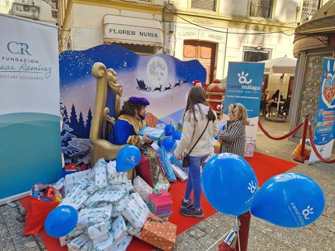 Recogida solidaria de juguetes de Canal Málaga