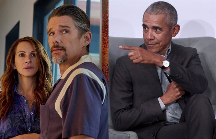 Archivo - Dejar el mundo atrás, Oppenheimer o AIR, entre las mejores películas de 2023 para Barack Obama