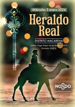 Cartel del Heraldo Real de la Macarena.