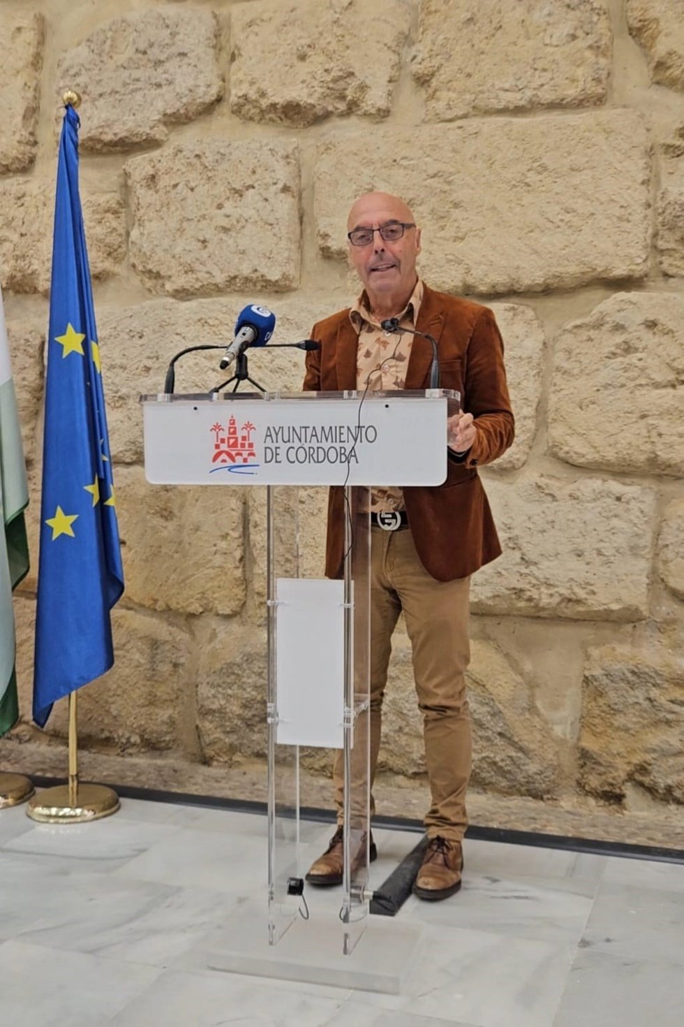 Archivo - El portavoz del PSOE en el Ayuntamiento de Córdoba, Antonio Hurtado, en una imagen de archivo.