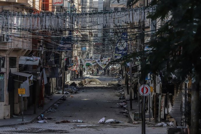 Imatge d'arxiu del centre de Jan Yunis, a la Franja de Gaza