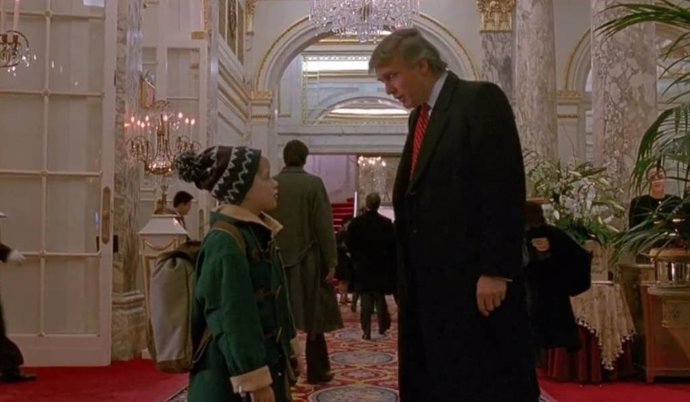 Donald Trump asegura que su cameo en  Solo en Casa 2 "ayudó a que la película fuera un éxito"