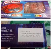 Foto: Consumo retira la alerta por presencia de Salmonella en nécoras cocidas congeladas procedentes de Irlanda