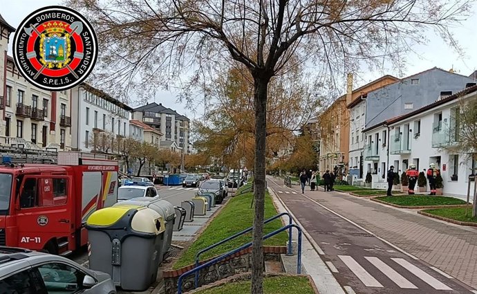 Intoxicados una pareja y su hijo por inhalar monóxido de carbono en un establecimiento hotelero en Santander.