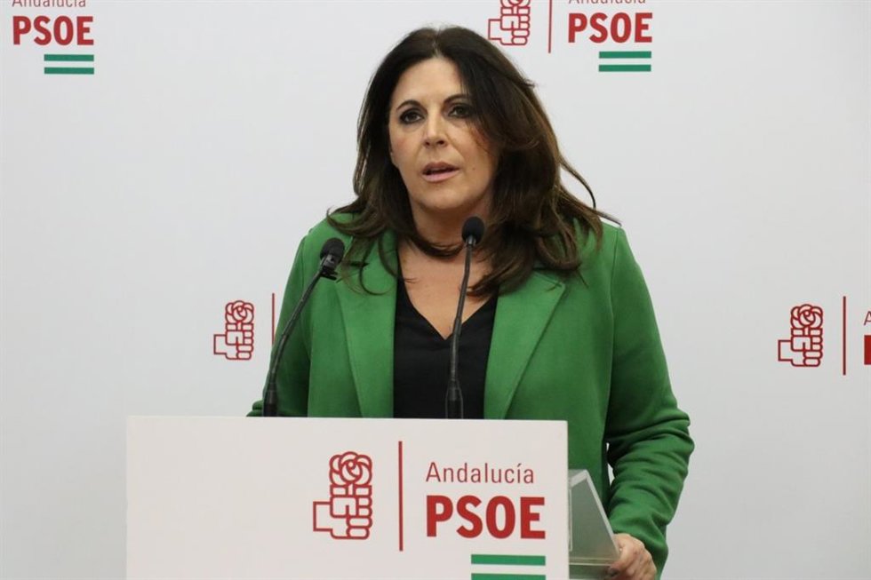 La portavoz del Grupo Socialista en el Parlamento andaluz, Ángeles Férriz, en una foto de archivo.