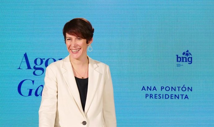 Ana Pontón, portavoz nacional del BNG y candidata a la Presidencia de la Xunta