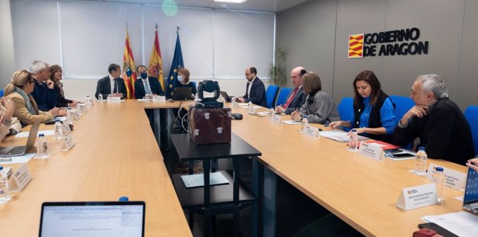 Primera reunión del grupo impulsor de la candidatura de Zaragoza como sede de la Agencia Estatal de Salud Pública.