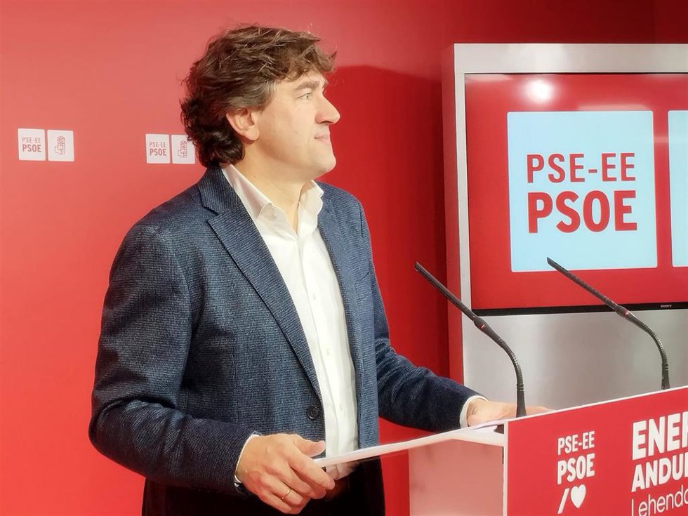 El secretario general del PSE-EE, Eneko Andueza.