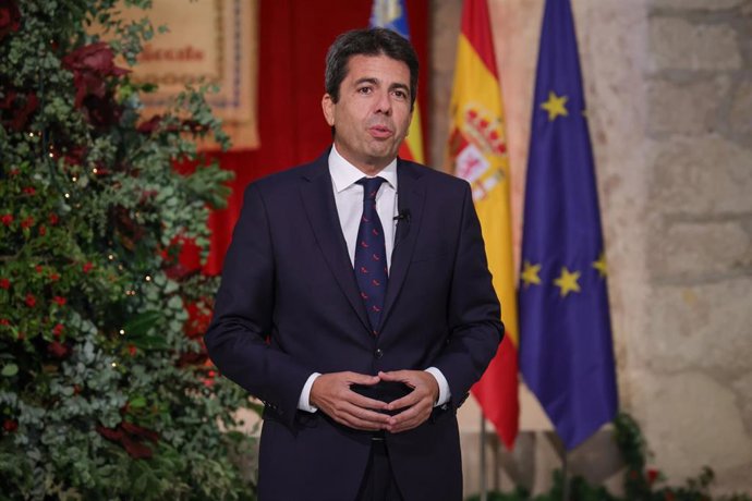 El president de la Generalitat, Carlos Mazón