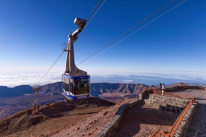 Archivo - Teleférico del Teide