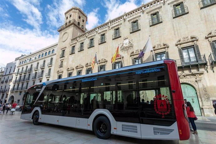 Autobús urbano de Alicante.
