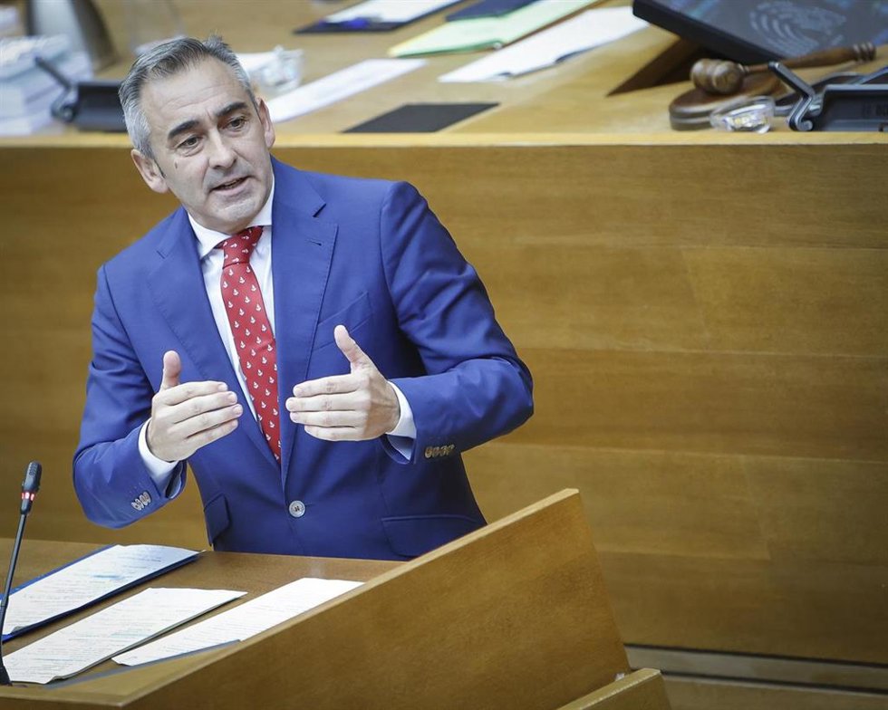Archivo - El síndic del Grupo Popular en Les Corts, Miguel Barrachina