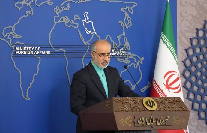 Archivo - El portavoz del Ministerio de Exteriores de Irán, Naser Kanani