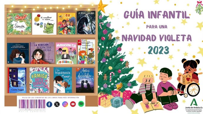 Guía de lecturas infantiles sobre igualdad, emociones y buen tratado lanzada por el Instituto Andaluz de la Mujer (IAM).