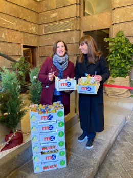 El Ayuntamiento de Zaragoza repartirá 3.000 'packs' de 12 uvas en el cotillón de Nochevieja de la plaza del Pilar.