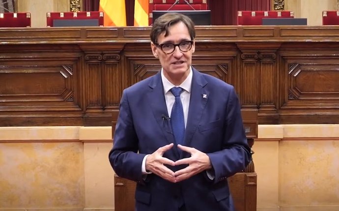 El primer secretari del PSC i líder de l'oposició a Catalunya, Salvador Illa