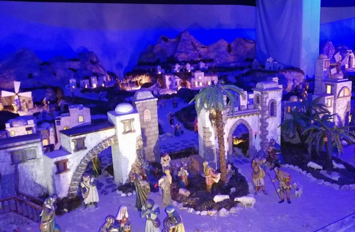 Belén de la Cofradía de la Vera Cruz.