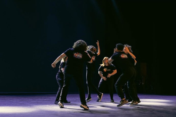 Ensayo de la obra inclusiva 'Tara'.