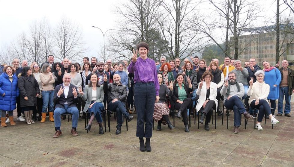 Ana Pontón en el Consello Nacional del BNG