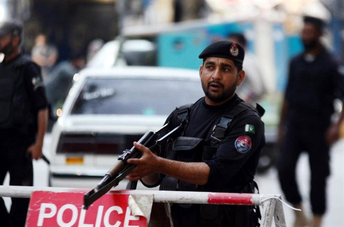 Archivo - Policía en Pakistán
