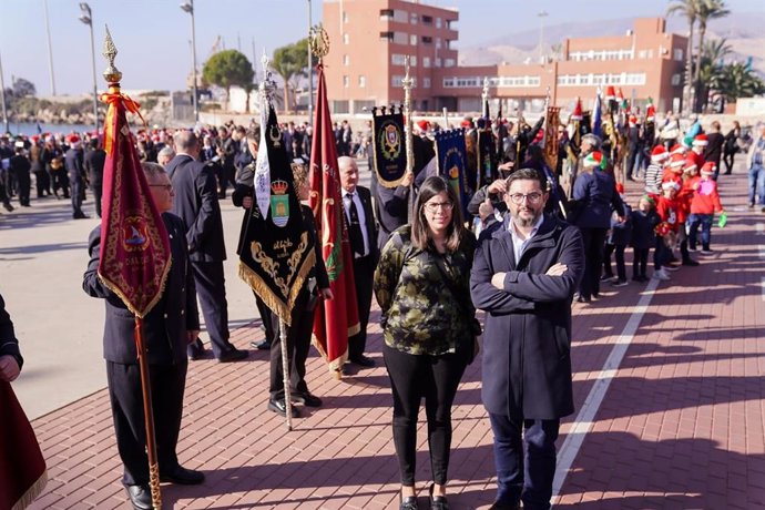 La vicepresidenta y diputada de Cultura, Cine e Identidad Almeriense, Almudena Morales, en la actividad 'Acordes para una Navidad'.