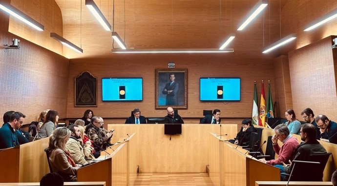 Pleno del Ayuntamiento de El Puerto de Santa María (Cádiz).