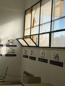 Ventana del CEPER Josefina Molina.