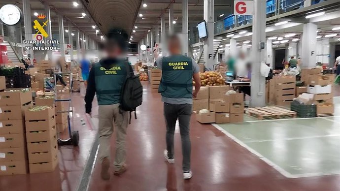 La Guardia Civil ha intervenido casi diez toneladas de fruta y verdura en Tenerife que estaban siendo comercializadas de manera ilegal. En concreto, los agentes han retirado del mercado un total de 9.572 kilos de frutas y verduras