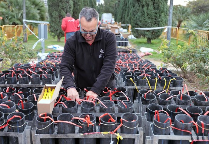 Valncia se prepara para despedir 2023 con 4 castillos que iluminarán el cielo de "forma initerrumpida" durante 8 minutos