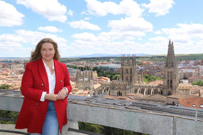 La alcaldesa de Burgos, Cristina Ayala.