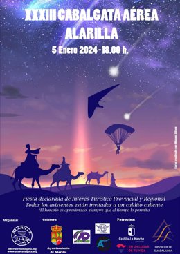 Cartel de la Cabalgata Aérea de Alarilla