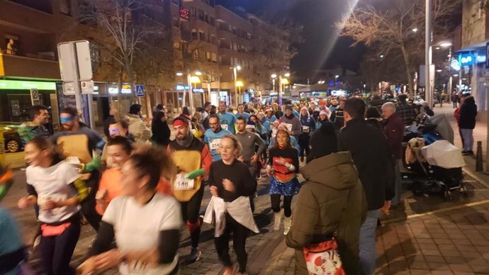 Un momento de la prueba.