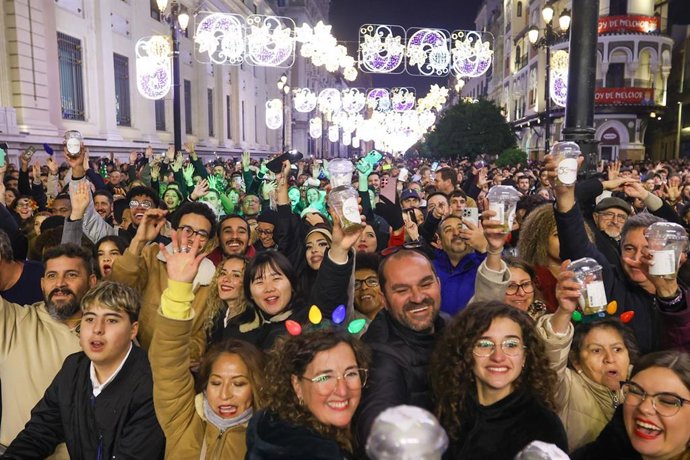 Sevilla despide el año "a lo grande" tras protagonizar las campanadas de Mediaset para España.