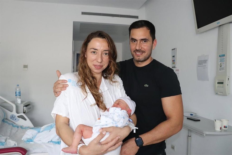 El primer bebé del año en Ibiza.