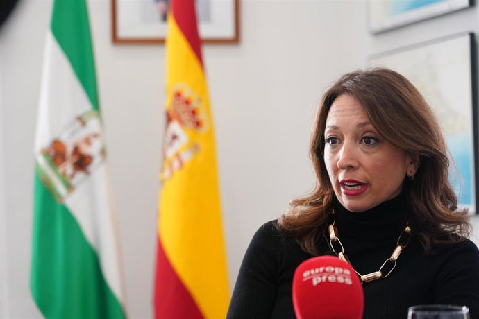 La delegada del Gobierno andaluz en Málaga y presidenta del PP en la provincia, Patricia Navarro.