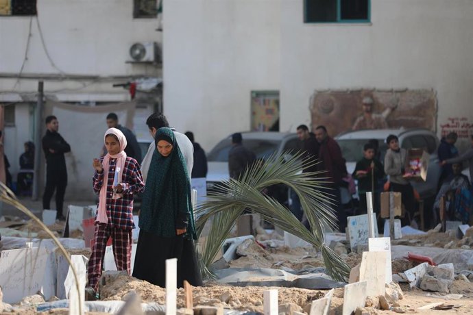 Imagen de archivo de la guerra entre Hamás e Israel en Gaza 