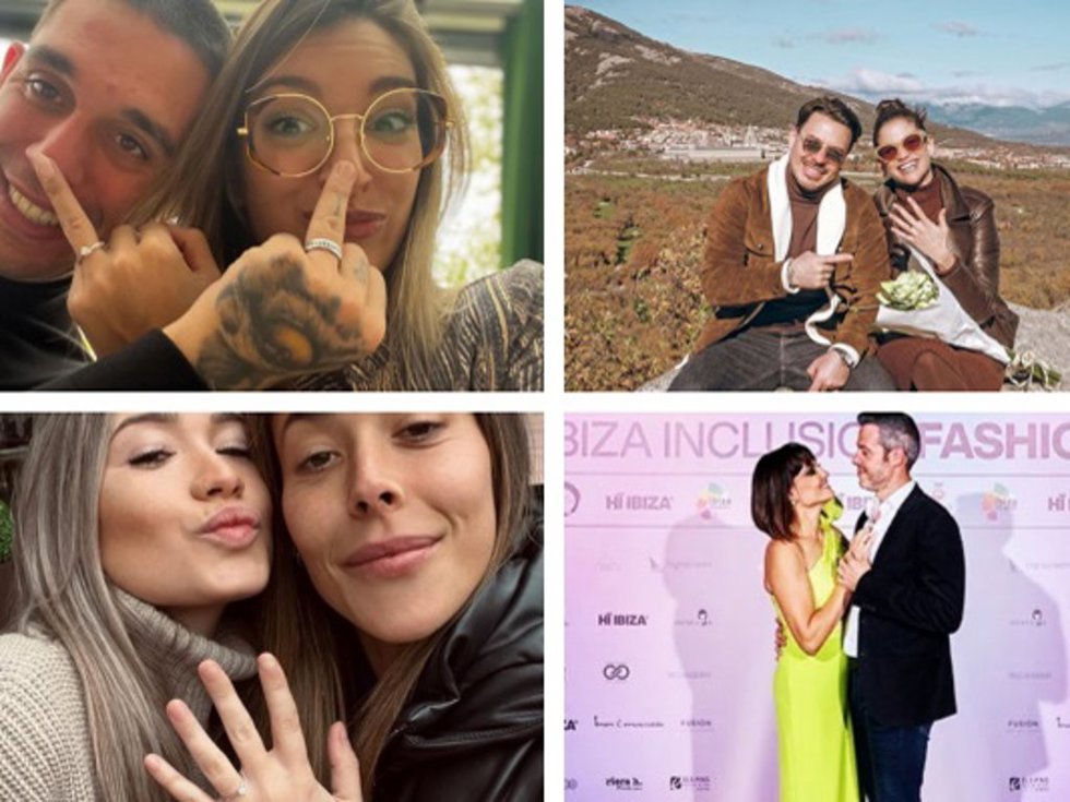 Parejas que pasarán por el altar en 2024