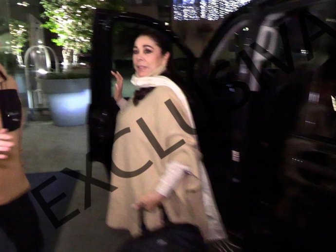 ISABEL PANTOJA SE MUESTRA RELAJADA ANTE LAS PREGUNTAS SOBRE FRANCISCO RIVERA