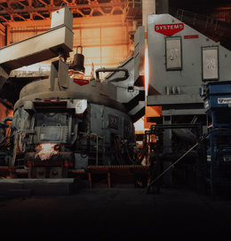 Representative Spray-Cooled Electric Arc Furnace