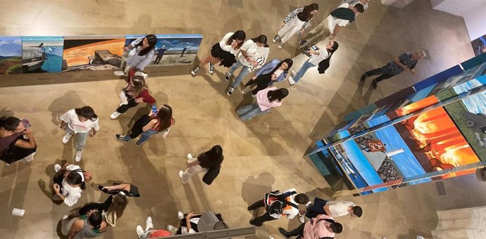 Exposición 'Futurama' de Ángel Mateo Charris en la Sala Verónica.