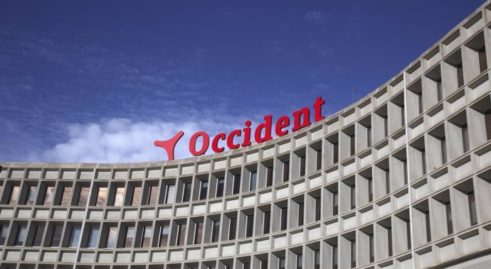Logo d'Occident a la seu de Grup Catalana Occident a Sant Cugat del Valls (Barcelona).