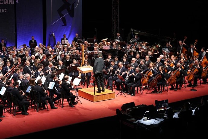 Archivo - Certamen de bandas de la Diputación en una imagen de archivo