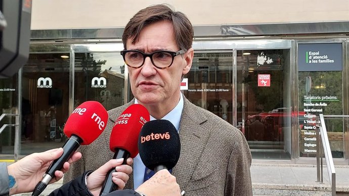 El primer secretari del PSC, Salvador Illa