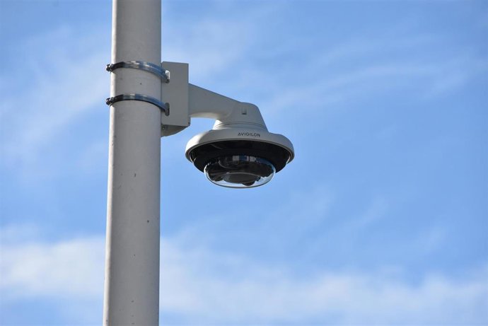 Imagen de uno de los radares instalados en Punta Umbría (Huelva).