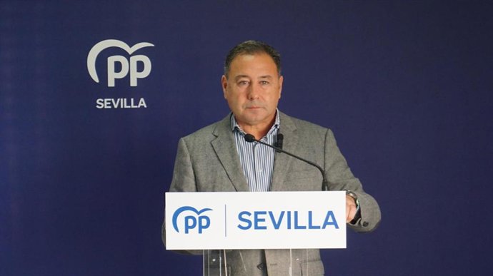 El presidente del PP provincial, Ricardo Sánchez.