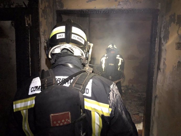 Archivo - Bomberos Comunidad de Madrid